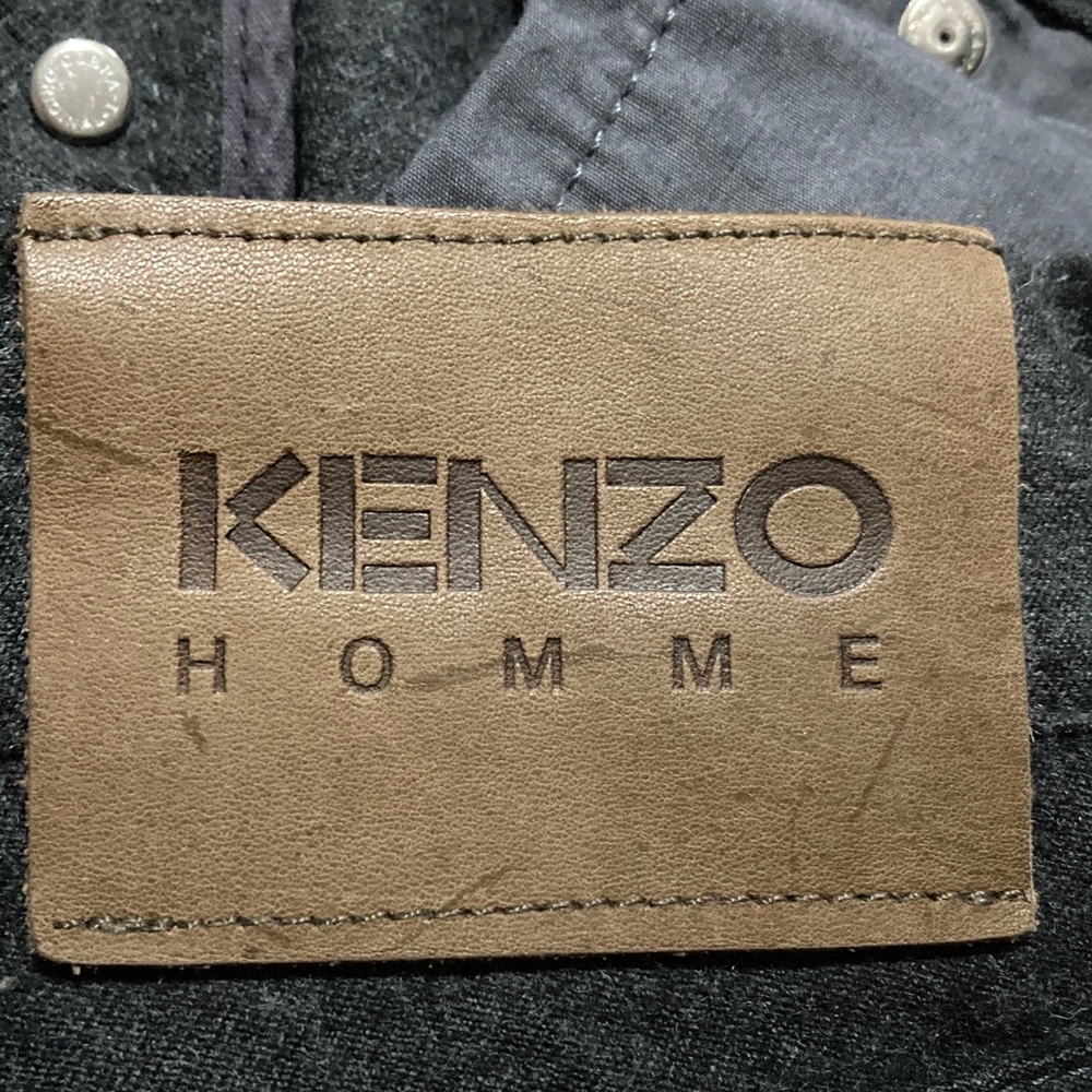 KENZO Men’s Straight Leg 100% Wool Jeans - Picture 9 of 14